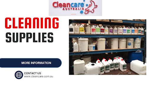 your business in high-traffic areas using cleaning supplies